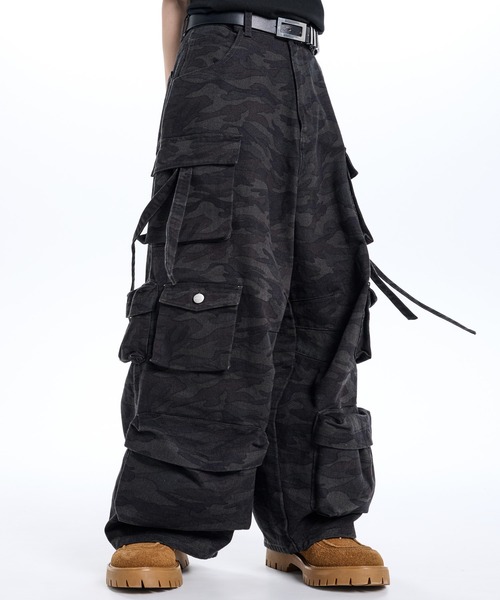ADRER（アドラー） カーゴパンツ parachute cargo pants
