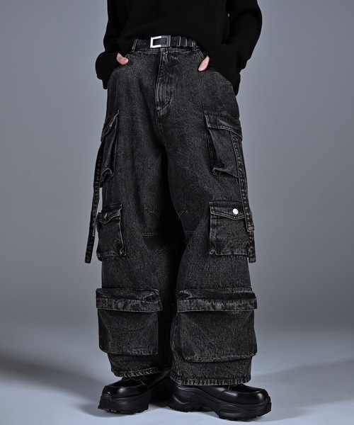 ADRER（アドラー） カーゴパンツ parachute cargo pants