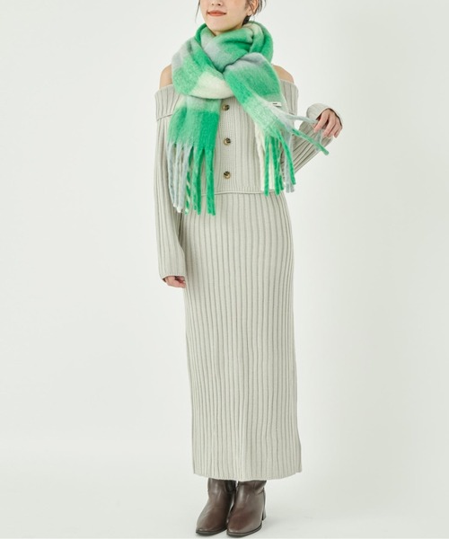ANAP（アナップ） ワンピース ワイド リブ ニット セットアップ