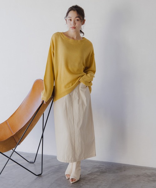 MMSC出品 STYLEMIXER スカート メタリックナロースカート : ZOZOTOWN