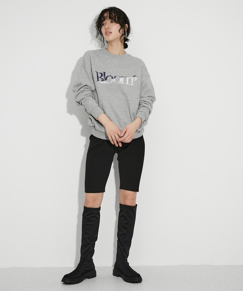 【美品】ADAM ET ROPÉ FEMME_3Dニットリブサイクルパンツ ADAM ET ROPE' パンツ 「サステナブル」3Dニットリブサイクル