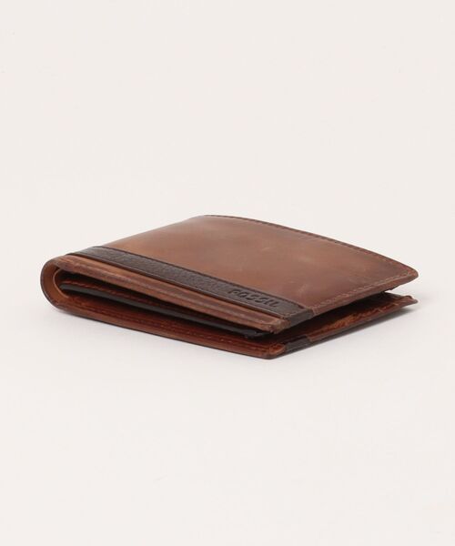 FOSSIL 財布 フォッシル 二つ折り財布 メンズ レザー ブラウン FOSSIL 財布 フォッシル 二つ折り財布 メンズ レザー ブラウン