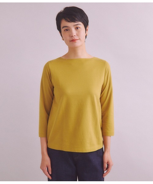 SIPULI（シプリ） tシャツ 「Elama」Organic Cotton Cross Jersey