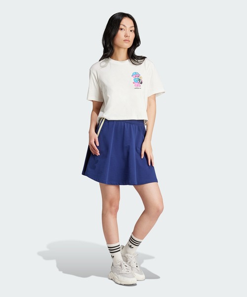 tシャツ アディダス オリジナルス 半袖Tシャツ / アディダスオリジナルス adidas Originals レディース adidas tシャツ アディカラー トレフォイル ボクシーTシャツ