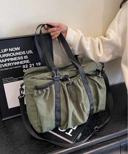 lit.Cy ボストンバッグ 2way ドロストボストンバッグ スポーツ