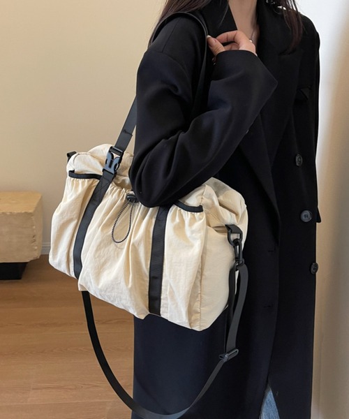 lit.Cy ボストンバッグ 2way ドロストボストンバッグ スポーツ