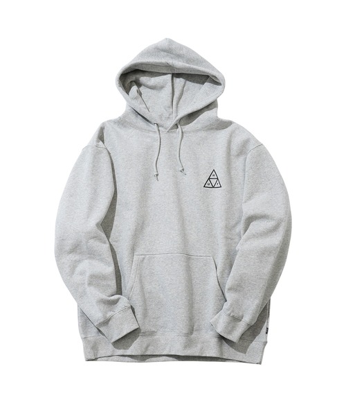 ん*ん様 HUF グレー パーカー Lサイズ　裏起毛 HUF（ハフ） パーカー SET TT P/O HOODIE セット TT プルオーバー 裏