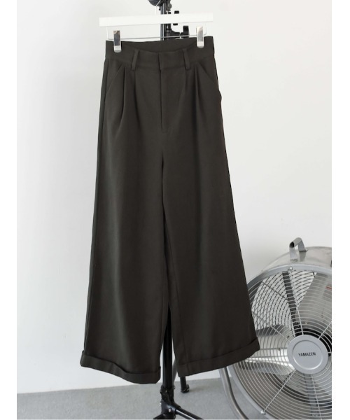 チノパン roll-up work pants レディース