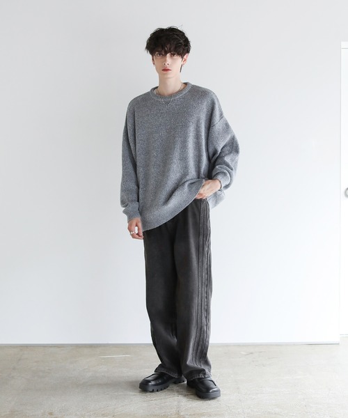 東*雲様 ジャパンヴィンテージ　Y ASM A CU S T O M ヤスマカス VINTAGE WASHED CURVED DENIM（デニムパンツ）｜WYM LIDNM（ウィム