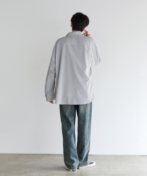 東*雲様 ジャパンヴィンテージ　Y ASM A CU S T O M ヤスマカス VINTAGE WASHED CURVED DENIM（デニムパンツ）｜WYM LIDNM（ウィム