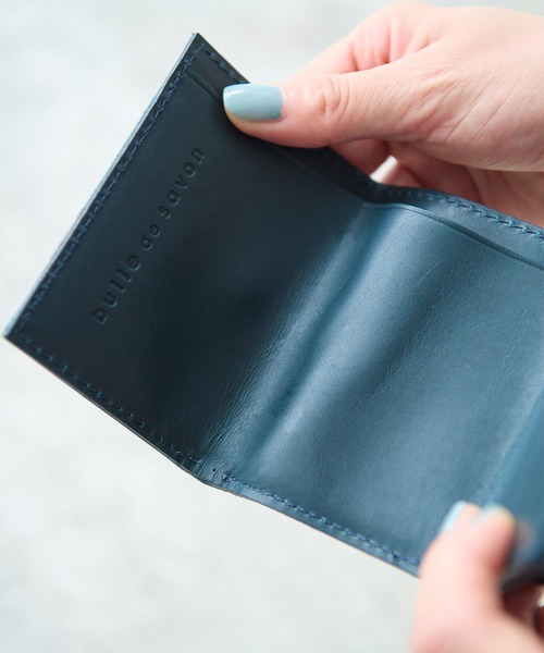 bulle de savon 革財布 bulle de savon（ビュルデサボン） 財布 leather wallet レディース