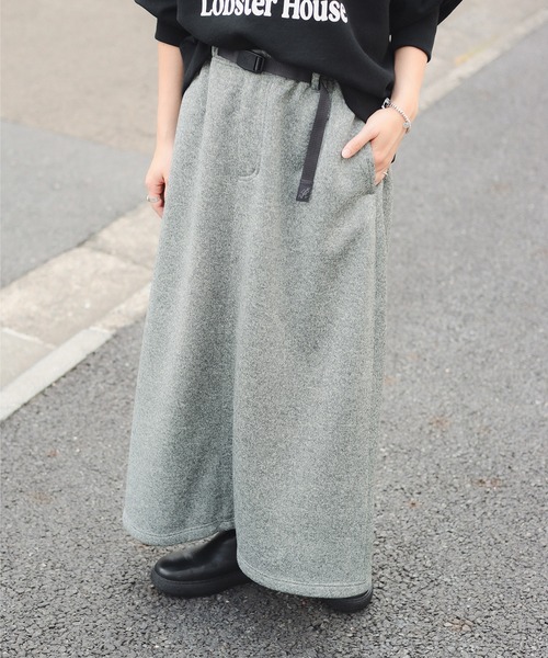 【B:MING by BEAMS】Gramicci / ニット フレア スカート B:MING by BEAMS（ビーミング by ビームス）【別注】Gramicci / ニット