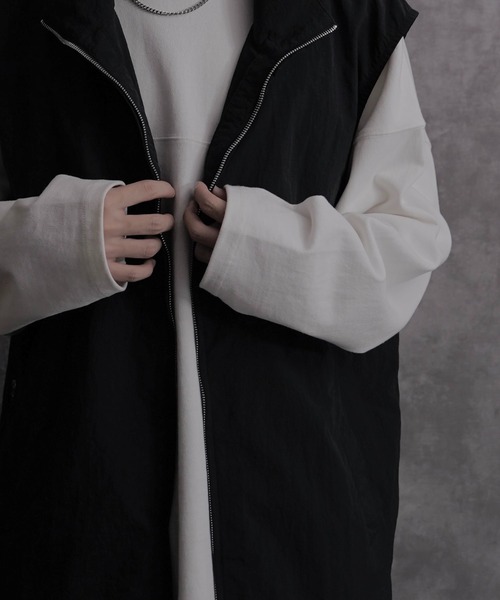 【新品】STERNBERG ウールサイドZIPステッチベスト Lサイズ STERNBERG ウールサイドZIPステッチベスト Lサイズ