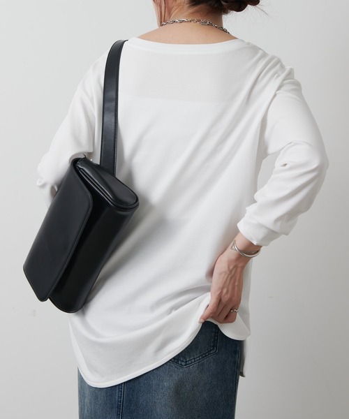 pedestalロンT KURO クロ ラウンド シェイプ ダイ ロングスリーブ Tシャツ “17