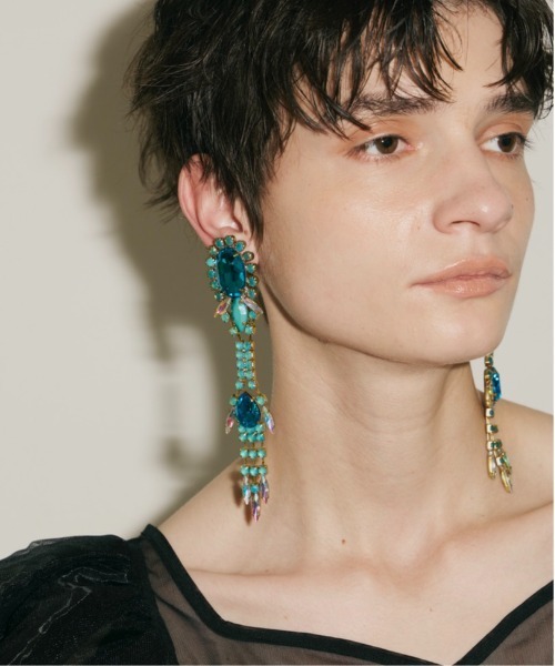 ピアス bijou long pierce レディース_9