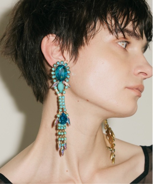 ピアス bijou long pierce レディース_7