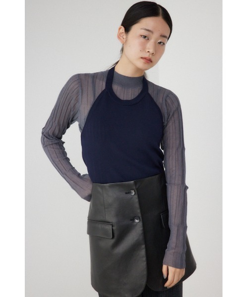 PLUS（AZUL BY MOUSSY） ニット セーター 「PLUS