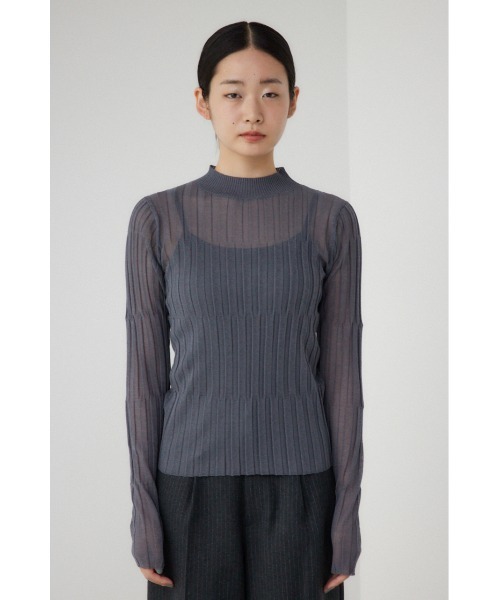 【PLUS】ホルターネックレイヤードセットニット/レディース/トップス ニット  長袖 ブランド AZUL PLUS【SALE】 AZUL BY MOUSSY | 【PLUS】ホルターネックレイヤードセット