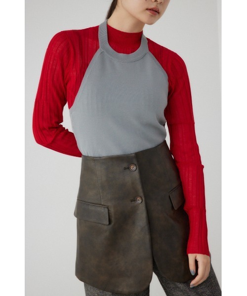 PLUS（AZUL BY MOUSSY） ニット セーター 「PLUS