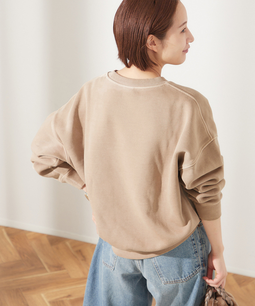トレーナー スウェット TURNピグメントスウェットプルオーバー レディース journal standard L'essage トレーナー スウェット TURN