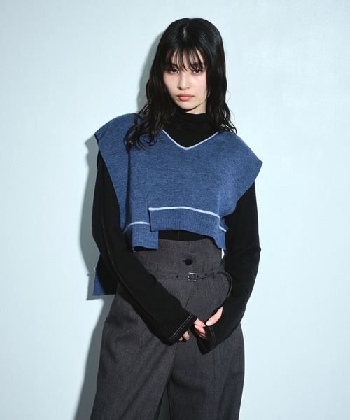 UNITED TOKYO（ユナイテッドトウキョウ） ベスト ジレ バックロング