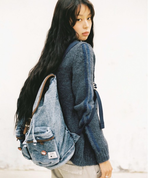aeae パーカー HALF NECK KNIT ZIP-UP レディース メンズ