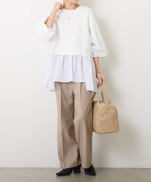 COLLAGE GALLARDAGALANTE tシャツ シャツドッキングプルオーバー