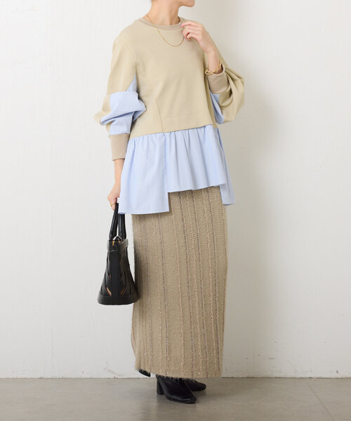 COLLAGE GALLARDAGALANTE tシャツ シャツドッキングプルオーバー