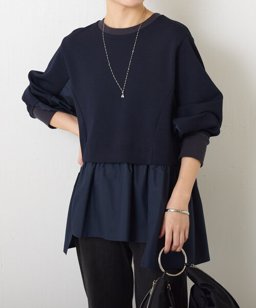 COLLAGE GALLARDAGALANTE tシャツ シャツドッキングプルオーバー