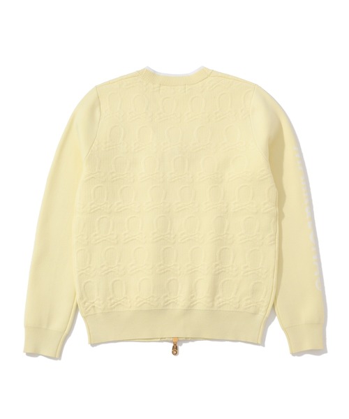 カーディガン Ever Embossed Zip-Front Knit Cardigan | WOMEN レディース MARK&LONA カーディガン Ever Embossed Zip-Front Knit Cardigan