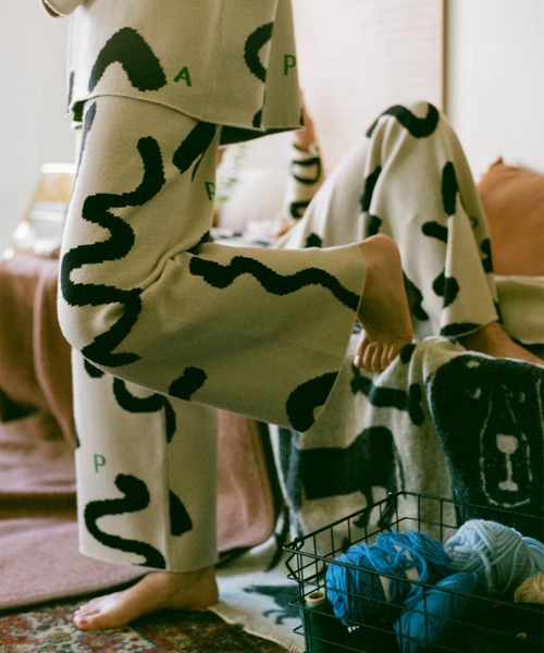 PAMM パム パンツ スラックス ニット00176 PAMM（パム） パンツ thanks sea knit pajamas PANTS レディース