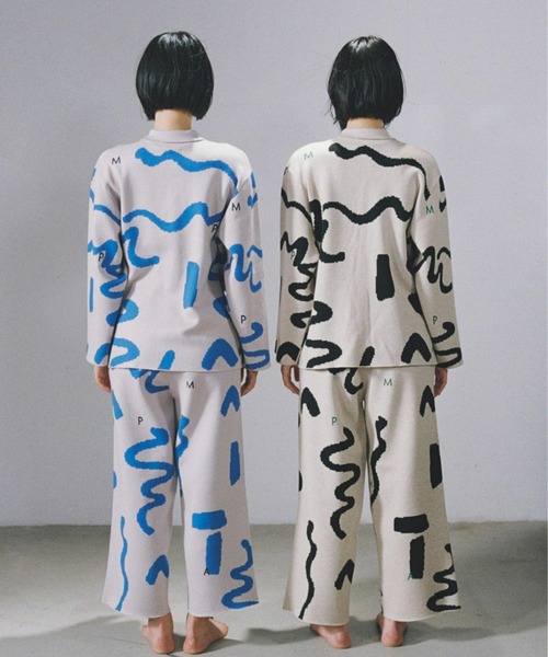 N*y様 pamm thanks sea knit pajamas pants thanks sea knit pajamas PANTS – pamm.officialstore