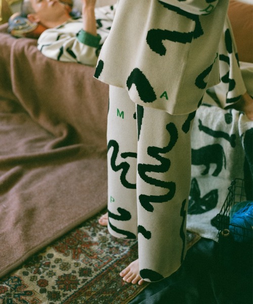 PAMM（パム） パンツ thanks sea knit pajamas PANTS レディース