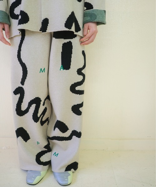 PAMM（パム） パンツ thanks sea knit pajamas PANTS レディース