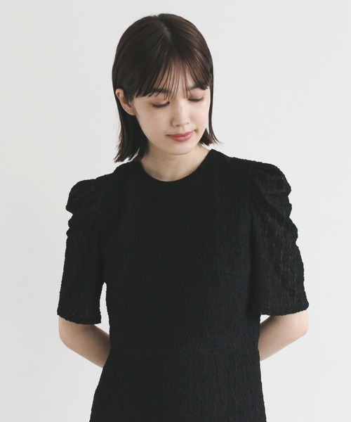 Kaene カエン　半袖ワンピース kaene 「kaene」 半袖ワンピース 36 グレー レディース