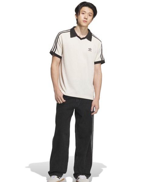 Adidas ワッフルニット 半袖ポロシャツ Adidas ワッフルニット 半袖ポロシャツ 【公式通販】