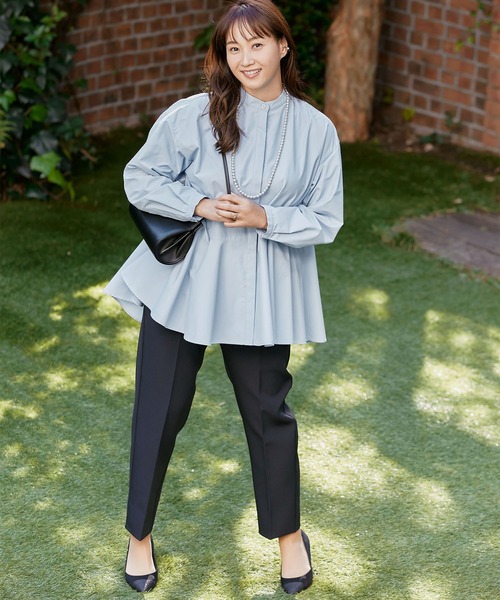 新品　藤本美貴さん×form formaコラボ　ペプラムブラウス form forma ブラウス シャツ 「藤本美貴さん×formforma」単品