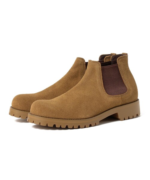 ブーツ 「別注」PADRONE / Water Proof Leather Side Gore Boots メンズの画像