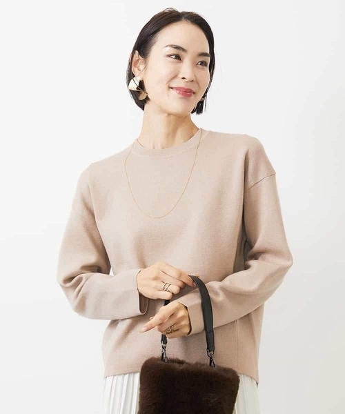 MICHEL KLEIN（ミッシェルクラン） ニット セーター クルーネック