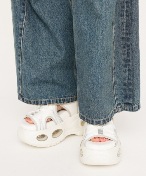 SLY AIR VOLUME SOLE TECH サンダル　厚底 セール】AIR VOLUME SOLE TECH SANDAL エアー ボリュームソール