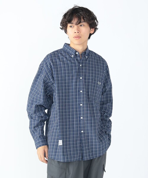 関税込 「WEAR WITH FEELING」ロングスリーブシャツ long sleeve cropped shirt/ロングスリーブクロップドシャツ