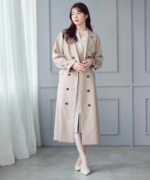 ベージュ トレンチコート M　人気完売 メンズベージュコート – Mackintosh