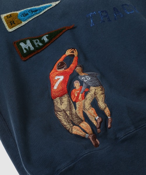 KHOKI（コッキ） パーカー Vintage-effect hoodie メンズ レディース