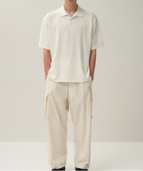 958t*美品 エイトン ATON コットン ミリタリーパンツ ATON/エイトン】NATURAL DYED WEATHER EASY CARGO PANTS