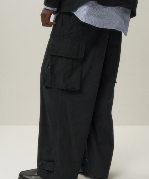 ATON カーゴパンツ (エイトン)ORGANIC COTTON WEATHER | M-47