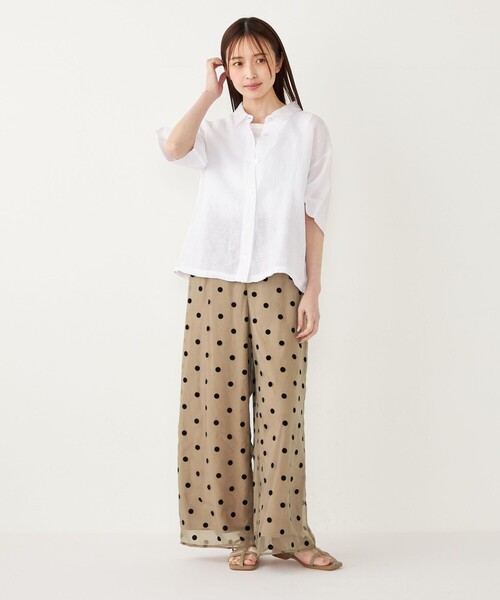 慈雨のドットパンツ Line of dots パンツ|慈雨 | Sensounico ONLINE STORE