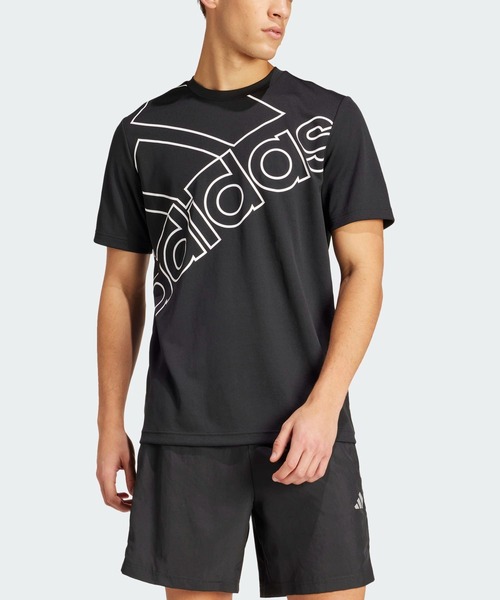 adidas tシャツ AEROREADY トレーニング ロゴグラフィック 半袖T