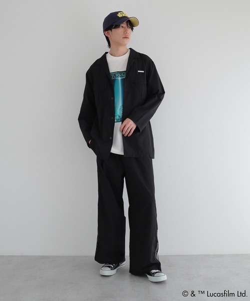 STAR WARS パンツ WARS/ロゴテープラインパンツ レディース