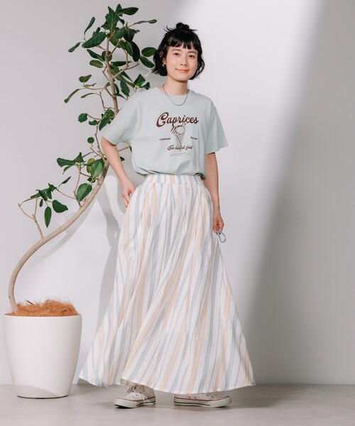 FREAK'S STORE（フリークスストア） スカート インド マルチストライプ