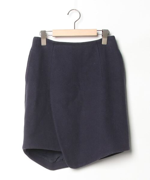 ENFOLD（エンフォルド） スカート 38 ネイビー レディース : ZOZOTOWN